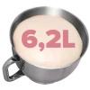 Кухонная машина Eldom Retti WRK1400 1400 Вт 6,2 л Black (5908277380106)