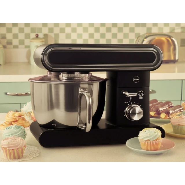 Кухонная машина Eldom Retti WRK1400 1400 Вт 6,2 л Black (5908277380106)