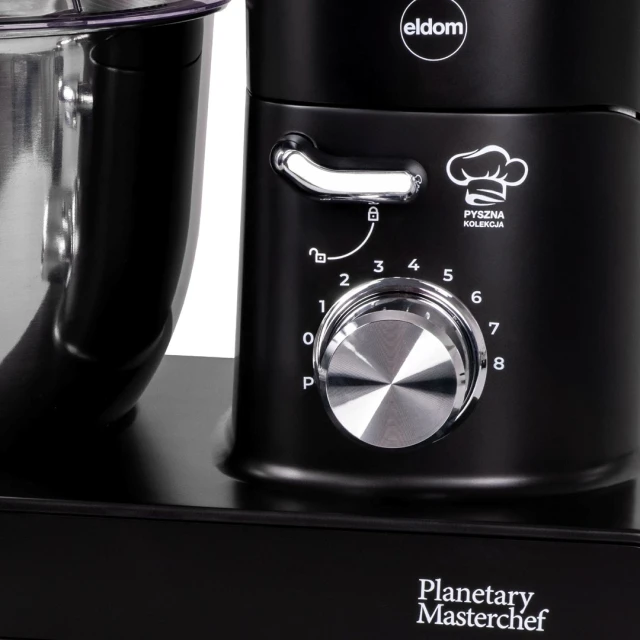 Кухонная машина Eldom Retti WRK1400 1400 Вт 6,2 л Black (5908277380106)