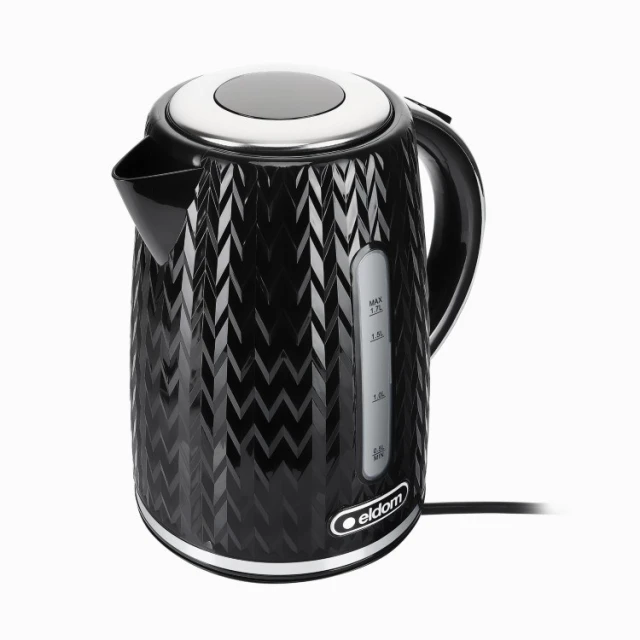 Електрочайник Eldom Nelo C260C 2000 Вт 1,7 л Black (5908277385392)