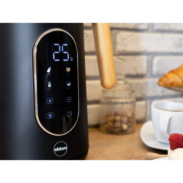 Електрочайник Eldom C550 з регулюванням температури 1,7 л Black (5908277387051)