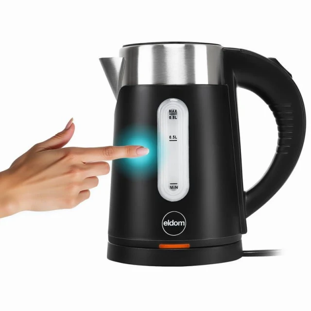Електрочайник Eldom Tripo C185C 1000 Вт 0,8 л Black (5908277388935)