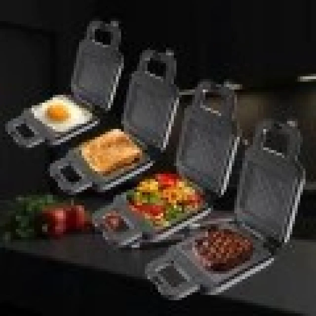Мини-сендвичница многофункциональная Eldom Ideal IK2500 (5908277389352)