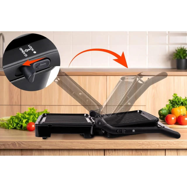 Електрогриль Eldom GK110 800 Вт Black (5908277389680)
