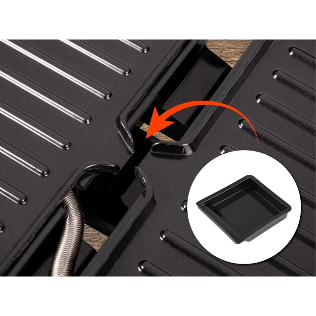 Електрогриль Eldom GK110 800 Вт Black (5908277389680)