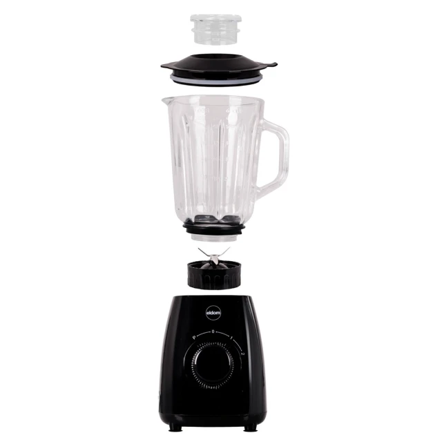 Блендер Eldom BK6 Noxar 1000 Вт 1,8 л 22000 об/хв Black (5908277389765)