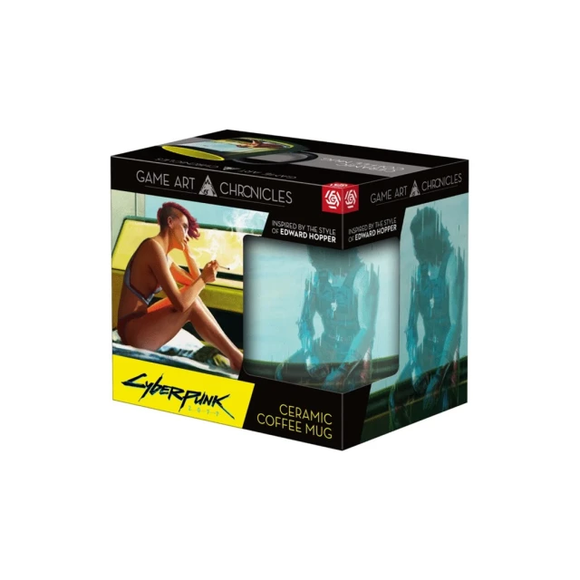 Чашка-хамелеон Cenega Publishing Good Loot Cyberpunk 2077 Edward Hopper (5908305247647)