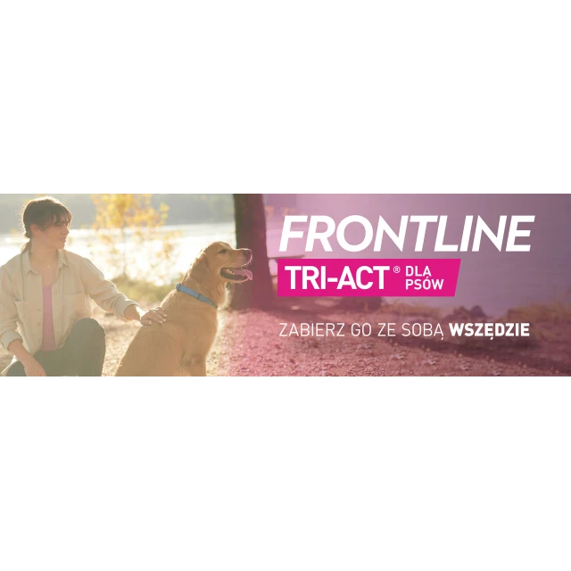 Краплі для собак Frontline Tri-Act 2-5 кг 3 шт x 0,5 мл (5909991237547)