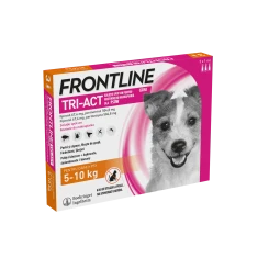 Краплі для собак Frontline Tri-Act 5-10 кг 3 шт x 1 мл (5909991237561)