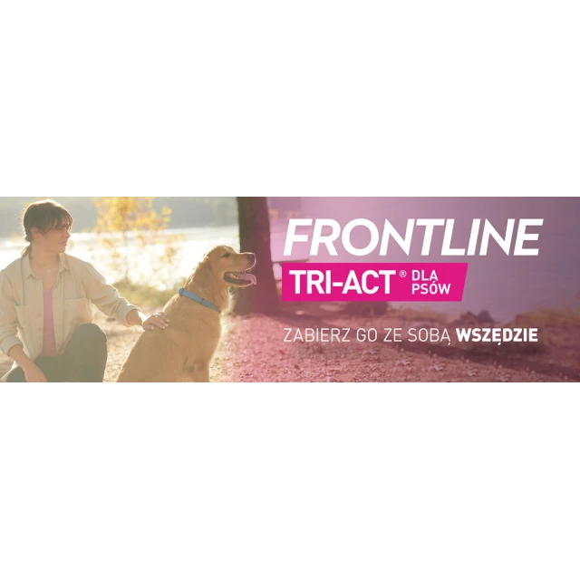 Краплі для собак Frontline Tri-Act 10-20 кг 3 шт x 2 мл (5909991237585)