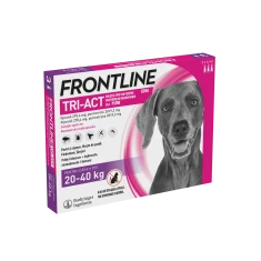 Краплі для собак Frontline Tri-Act 20-40 кг 3 шт x 4 мл (5909991239183)