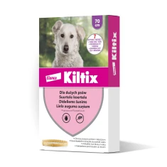 Нашийник для собак Bayer Kiltix від кліщів і бліх 70 см (5909997000770)