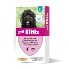 Нашійник для собак Bayer Kiltix від кліщів і бліх 53 см (5909997000787)