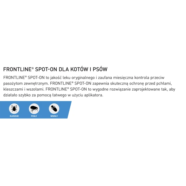 Краплі для собак Frontline Spot-On 20-40 кг 3 шт x 2,68 мл (5909997019789)