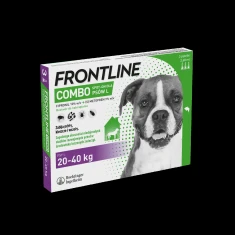Краплі від бліх і кліщів для собак Frontline 20–40 кг Combo Spot-on L 3 шт x 2,68 мл (5909997034003)