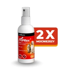Спрей від бліх і кліщів для собак та котів Vet-Agro Fiprex 100 мл (5909997066639)