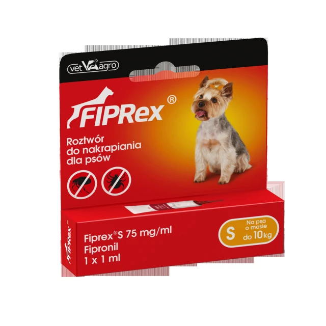 Краплі для собак Vet-Agro Fiprex S 2–10 кг 1 мл (5909997066660)