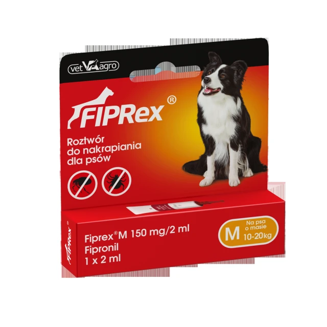 Краплі для собак Vet-Agro Fiprex M 10–20 кг 2 мл (5909997066677)