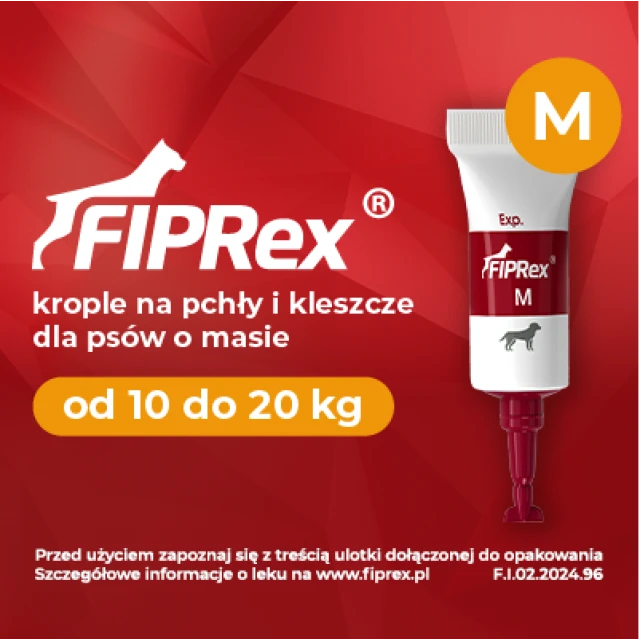 Краплі для собак Vet-Agro Fiprex M 10–20 кг 2 мл (5909997066677)