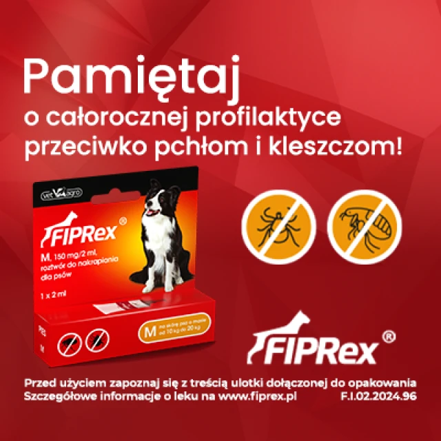 Краплі для собак Vet-Agro Fiprex M 10–20 кг 2 мл (5909997066677)