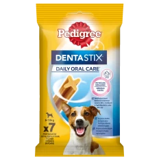Жувальні ласощі для собак Pedigree DentaStix для середніх порід 5–10 кг 110 г (5998749108147)