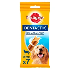 Ласощі для собак Pedigree DentaStix для догляду за зубами від 4 місяців, вагою понад 25 кг 270 г (5998749109113)