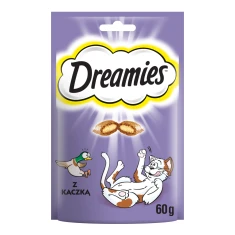 Ласощі для котів Dreamies з качкою 60 г (5998749116500)