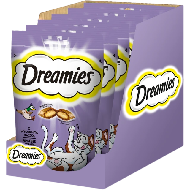 Ласощі для котів Dreamies з качкою 60 г (5998749116500)