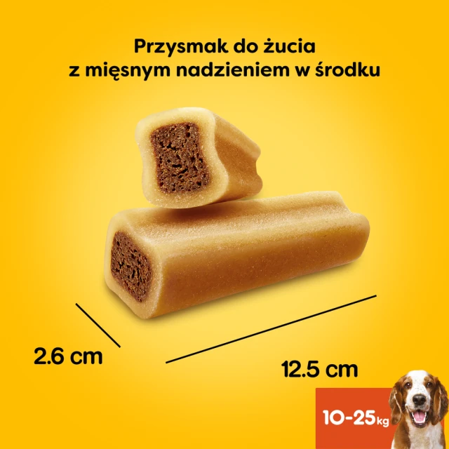 Ласощі для собак середніх порід Pedigree Jumbone з яловичиною 180 г (5998749139899)