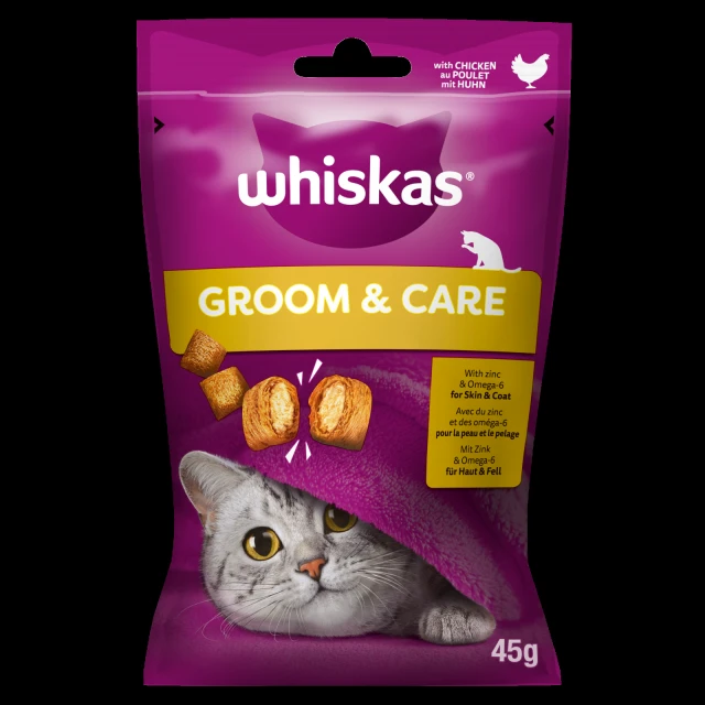 Лакомства для котов Whiskas Zdrowy Blask с курицей 45 г (5998749145555)