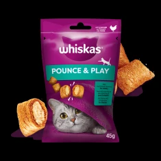 Ласощі для котів Whiskas Energia i Witalność з куркою 45 г (5998749145586)