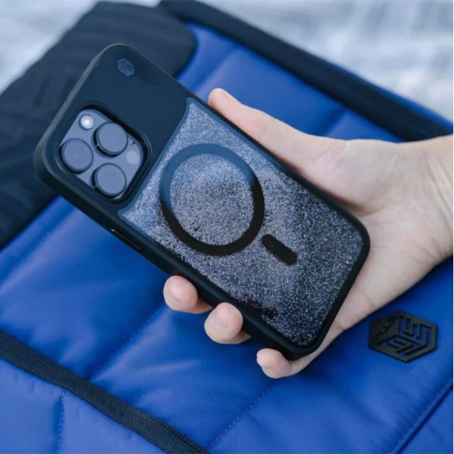 Чохол STM Relax Sand для iPhone 15 Pro Max Black (STM-322-411FM-02)