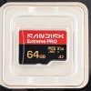 Карта пам'яті SanDisk Extreme Pro microSD UHS-I 64 ГБ 200 МБ/с читання 90 МБ/с запис (619659223410)