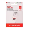 Карта пам'яті SanDisk Ultra Go microSD UHS-I 64 ГБ 140 МБ/с (619659227487)