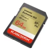 Карта пам'яті SanDisk Extreme Go SD UHS-I 64GB 170MB/s(R) / 80MB/s(W) (619659227883)