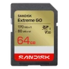 Карта пам'яті SanDisk Extreme Go SD UHS-I 64GB 170MB/s(R) / 80MB/s(W) (619659227883)