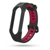 Ремешок Tech-Protect Armour для Xiaomi Mi Smart Band 6 NFC/6/5 Black/Red (6216990211591)
