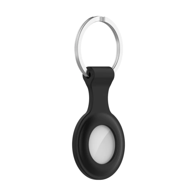 Брелок с кольцом Tech-Protect Icon для AirTag Black (6216990211744)