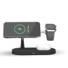 Бездротовий зарядний пристрій Tech-Protect A12 3-in-1 15W Black with MagSafe (6216990211867)