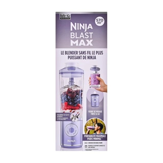 Блендер портативний Ninja BC251EULD 570 мл (622356320795)