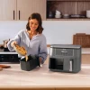 Аерогриль Ninja Double DZ300EU 2400 Вт 7,6 л Grey (622356322690)