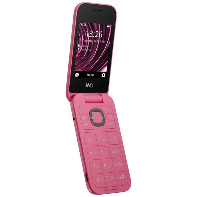 Телефон HMD 2660 Flip Red (1GF033CPC1L04)