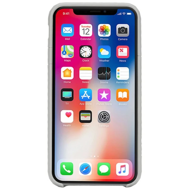 Чохол Incase Pop Case для iPhone XS | X Clear Slate (INPH190382-SLT)