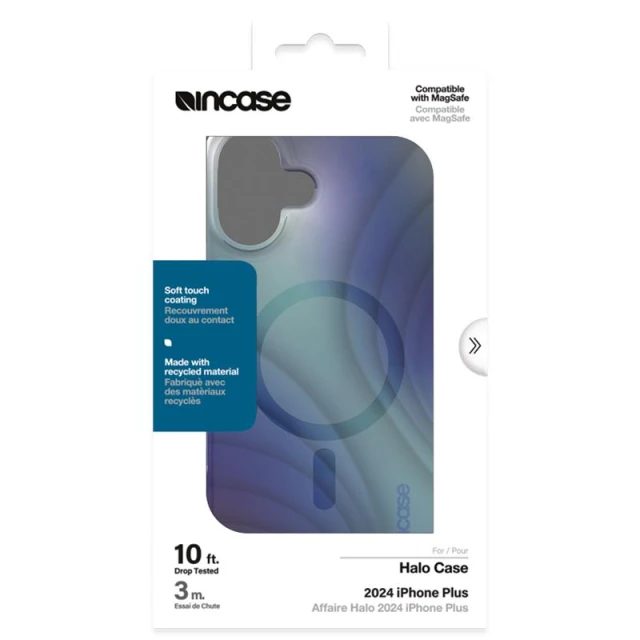 Чохол Incase Halo для iPhone 16 Plus Tidal Ocean with MagSafe (INPH190411-TIOC)