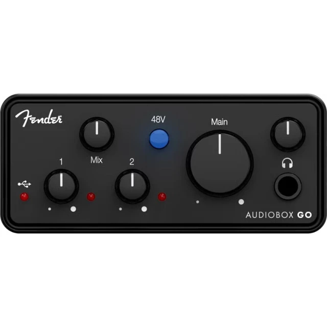 Аудіоінтерфейс Fender AudioBox Go USB-C (673454015021)