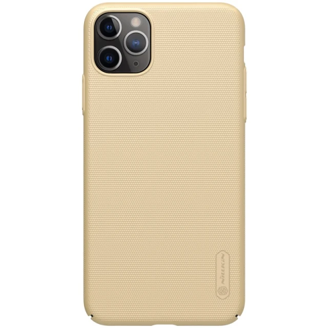 Чохол Nillkin Super Frosted Shield для iPhone 11 Pro Max Golden (IP65-84152)