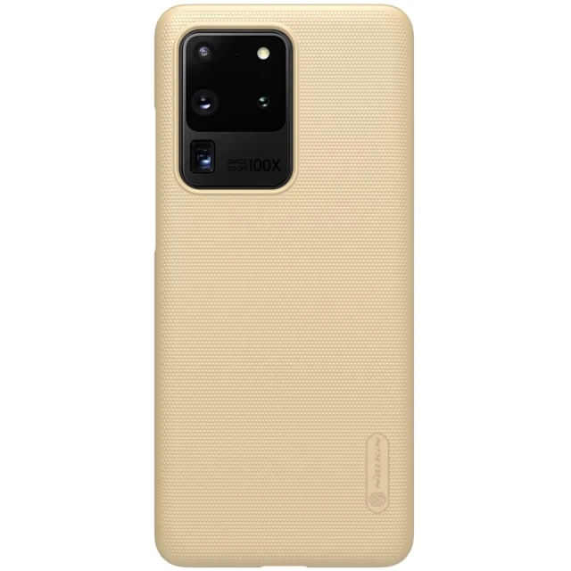 Чохол Nillkin Super Frosted Shield для Samsung Galaxy S20 Ultra Golden (S20U-95424)