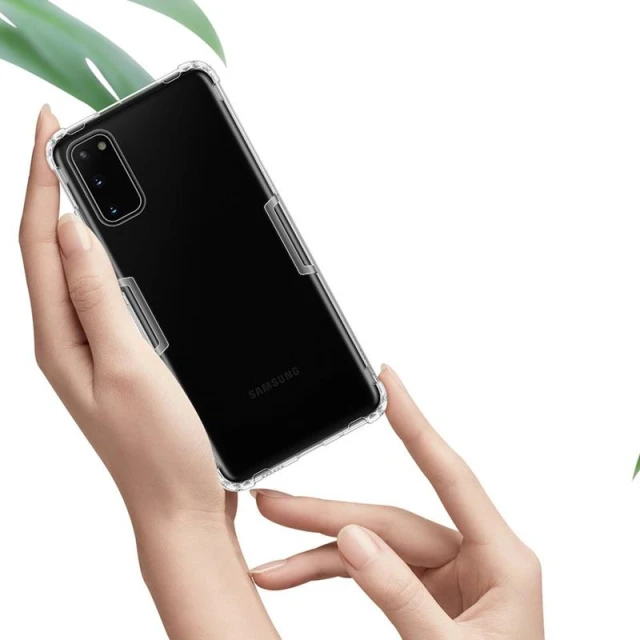 Чохол Nillkin Nature TPU Case для Samsung Galaxy S20 Grey (S20-95554)