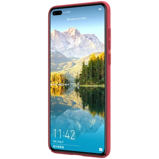 Чохол Nillkin Super Frosted Shield для Huawei P40 Bright Red (P40-96285)