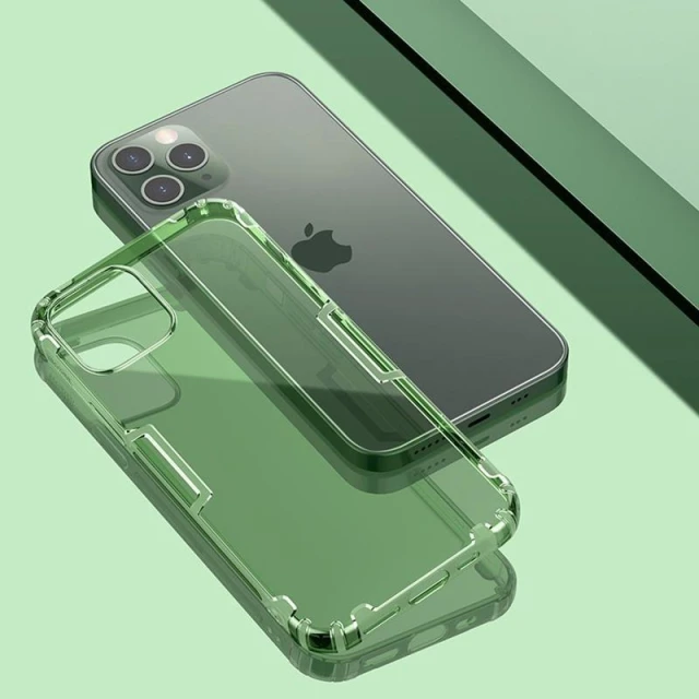 Чехол Nillkin Nature TPU Case для iPhone 12 Pro Max Dark Green (IP67-02191)